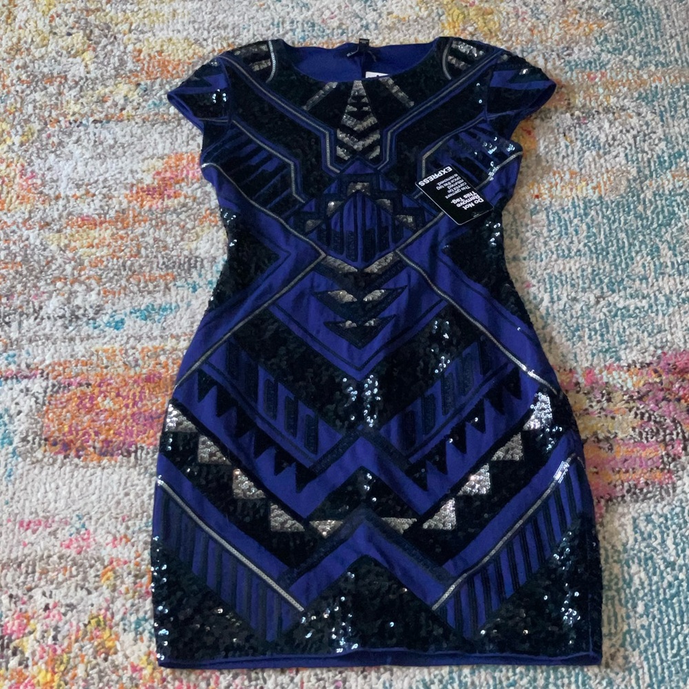 Sequin Mini Dress - Picture 2 of 5